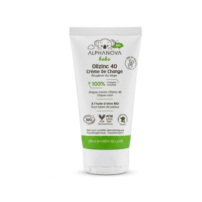 Alphanova - Olizinc Crème de Change Bébé 50g
