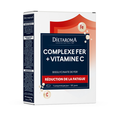 Dietaroma - Complexe Fer + Vitamine C 30 capsules