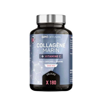 GPH - Collagène Marin + Vitamine C 180 Gélules