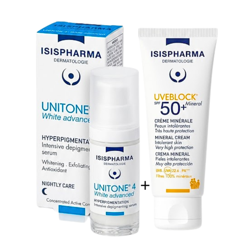 Isispharma Unitone 4 White Advanced +Uveblock Mineral Teinte