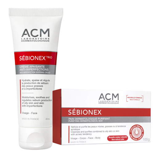 ACM Sebionex Trio Creme Apaisante Anti-Imperfection+Pain Der