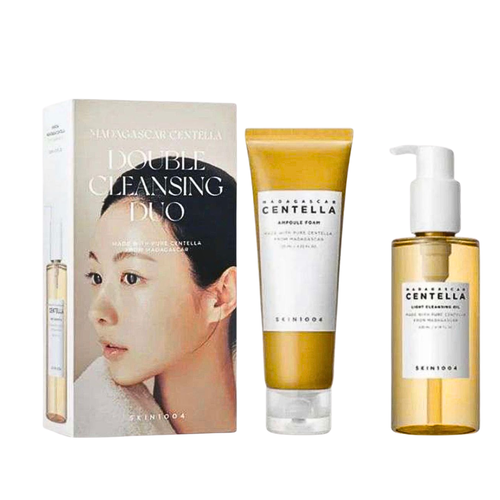 Skin 1004 Duo Double Nettoyage Huile 200ml + Mousse 125ml