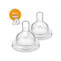 Avent Philips Avent Tétines Anti-Colic Débit 4 6M+ Lot de 2