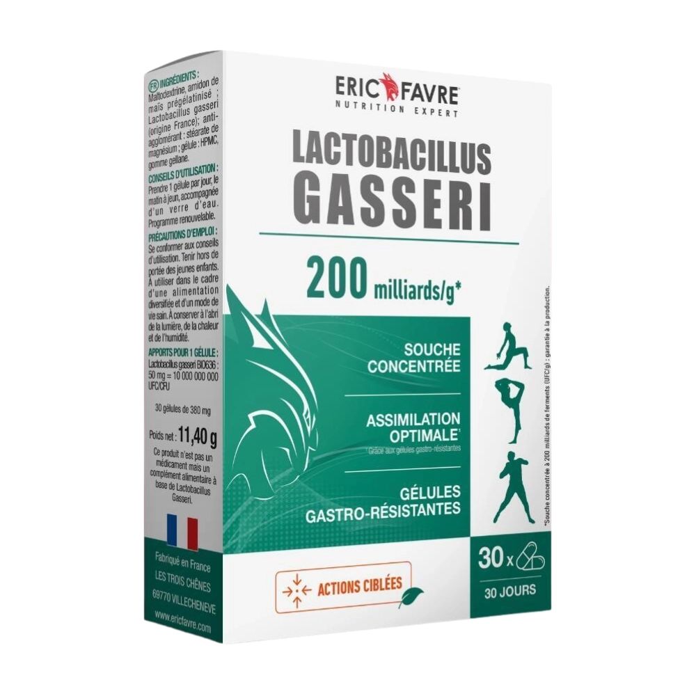 ERIC FAVRE Lactobacillus Gasseri 30 كبسولة