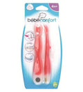 BEBE CONFORT ملاعق حساسة للحرارة مقاس 1 بعمر 4 أشهر فما فوق