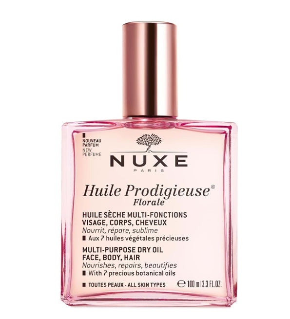 Nuxe Huile Prodigieuse Florale زيت جاف متعدد الاستخدامات للجسم والشعر 100 مل