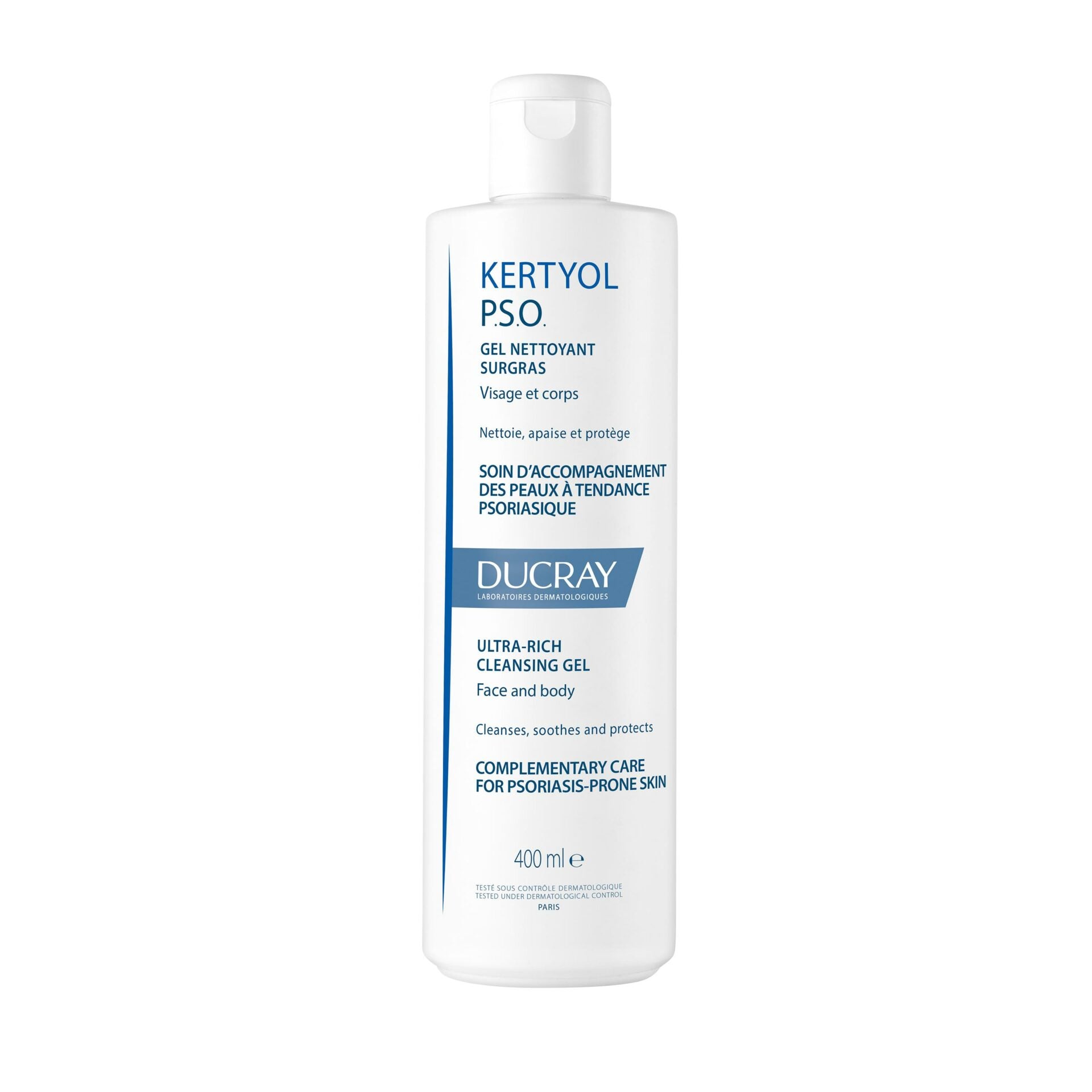 Ducray Kertyol PSO Gel Nettoyant Surgras 400ml