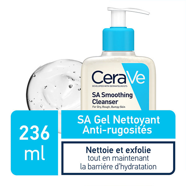 CeraVe Gel Nettoyant Anti-Rugosités SA 236ml
