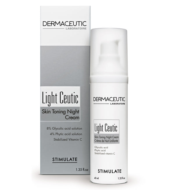 Dermaceutic Light Ceutic Crème de Nuit 40ml - Anti-Imperfections