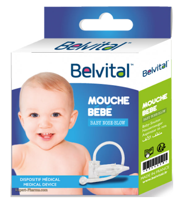 Belvital Mouche Bébé Aspirateur Nazal Manuel