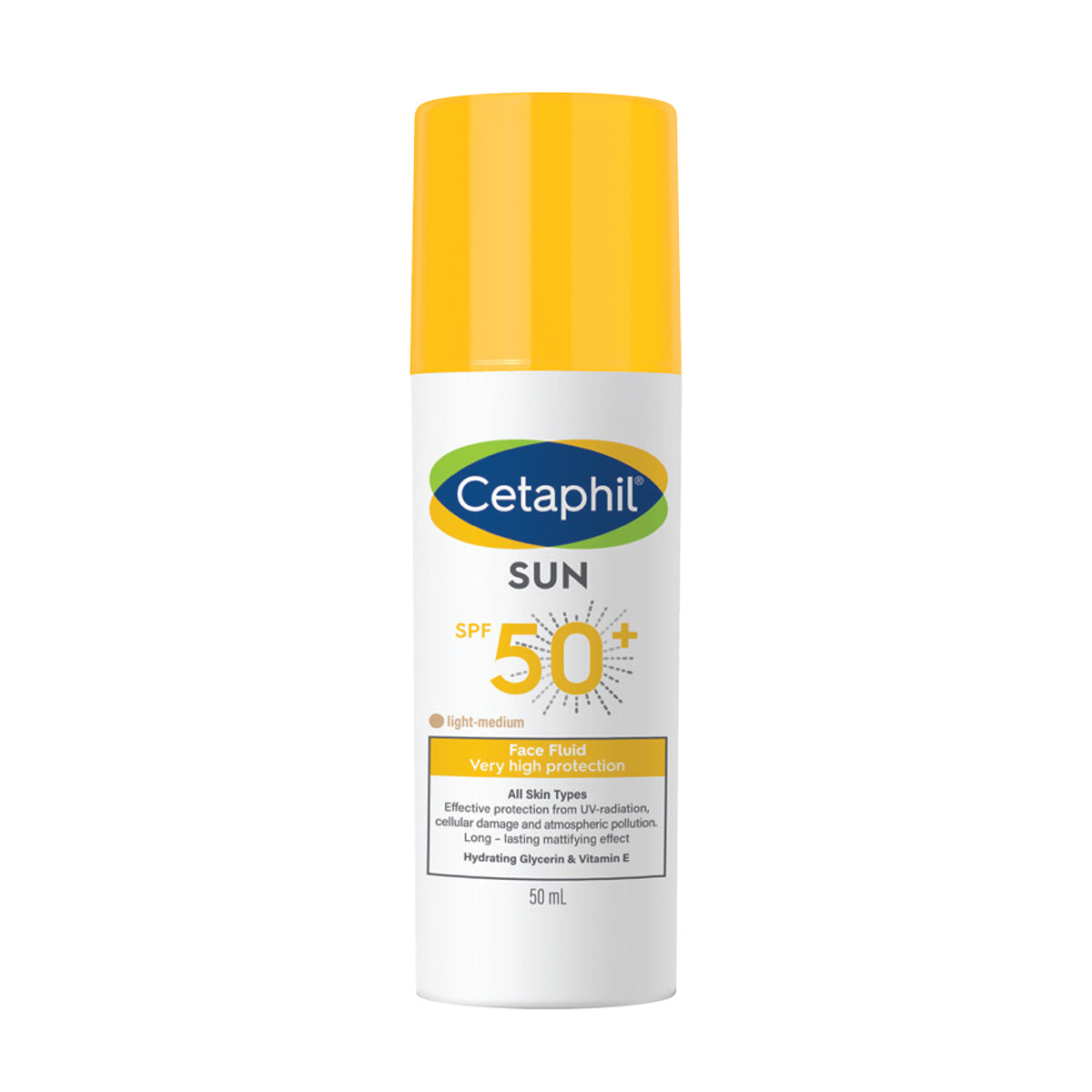 Cetaphil Sun Face Fluide Teinté SPF50+ 50 مل