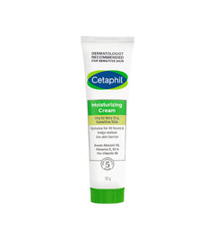Tube Cetaphil Moisturizing Cream crème hydratante visage et corps peaux sèches à très sèches et sensibles 50g