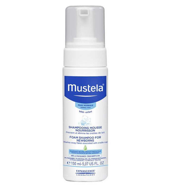 Mustela Shampoing Mousse Nourrisson 150ml