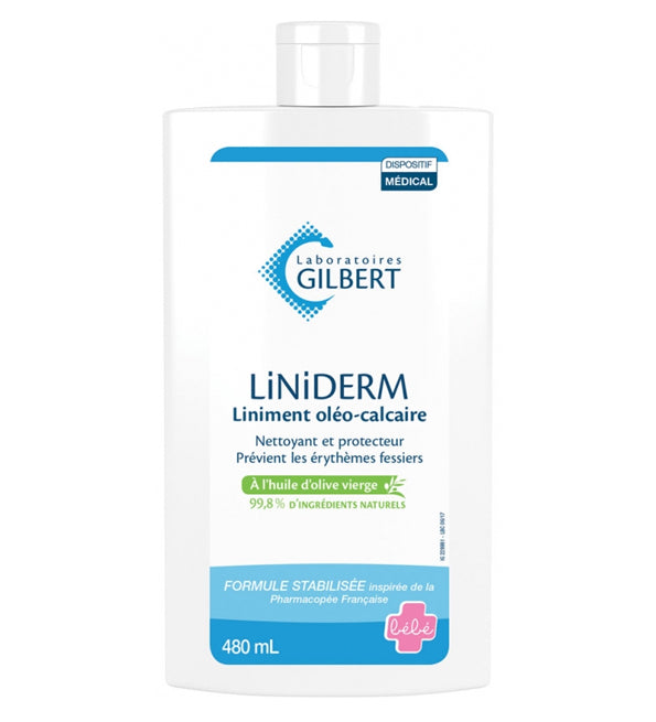Gilbert Liniderm Liniment Oléo-Calcaire 480ml