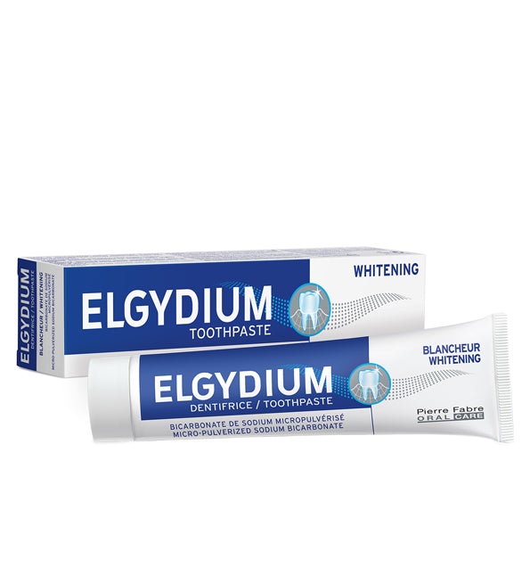معجون أسنان ELGYDIUM لتبييض الأسنان