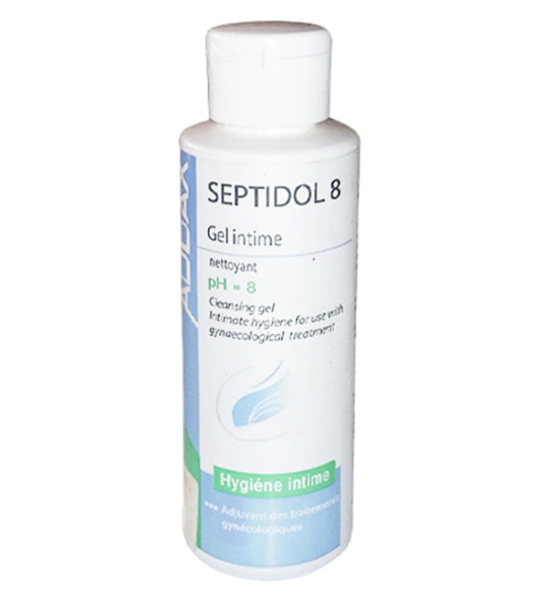 Addax Septidol Gel Intime pH 8 Nettoyant Doux 125ml