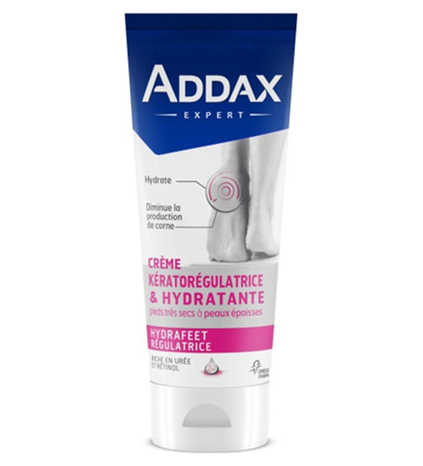 Addax Crème Pieds Kératorégulatrice Hydratante 100ml