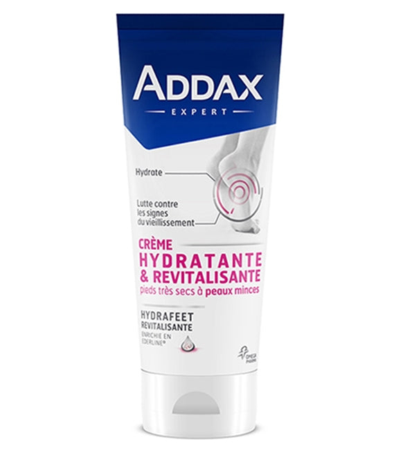 Addax Hydrafeet Crème Hydratante Revitalisante Pieds 100ml
