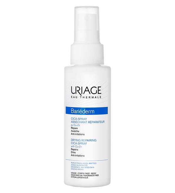 Uriage Bariéderm Cica-Spray Asséchant بخاخ عناية للرضع 100 مل