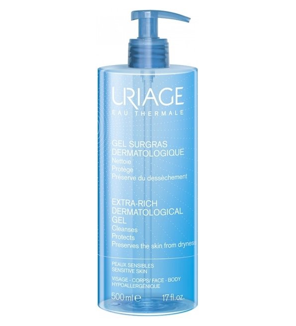 Uriage Gel Surgras Liquide Dermatologique 500ml