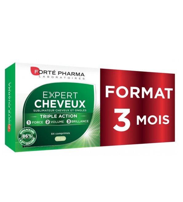 Forte Pharma Expert Cheveux Complément Alimentaire 84 Comprimés
