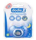 Dodie لهاية سيليكون ليلية تشريحية 6 أشهر فما فوق رقم 17