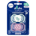 Dodie Sucette Extra Fine Rose +6 Mois F2 Lot de 2