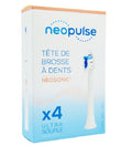 Neopulse Recharge 4 رؤوس فرشاة أسنان فائقة النعومة