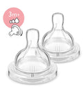 Avent Tétine Anti-Colic Débit Variable 3M+ Silicone