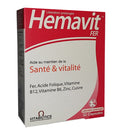 Vitabiotics Hemavit Fer 30 Capsules Anti-Fatigue Énergie