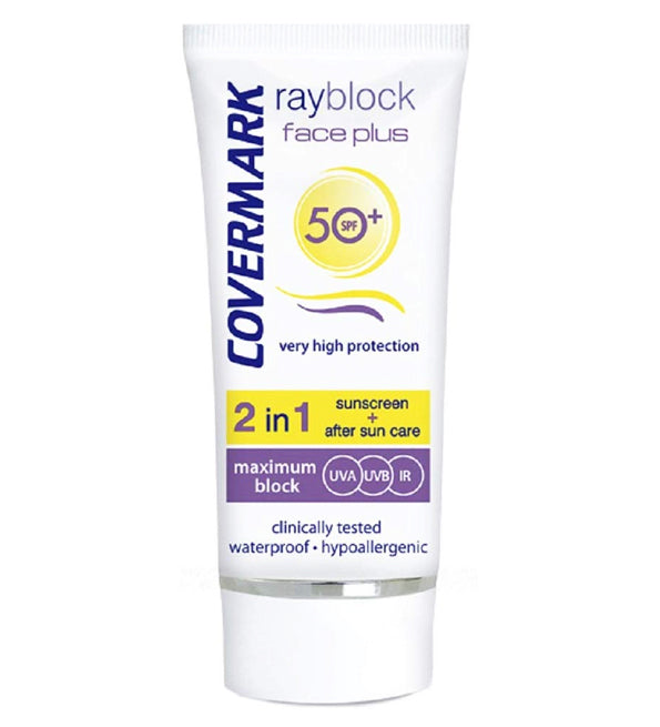 Covermark Rayblock Face Plus Visible SPF50+ واقي شمسي للوجه 50 مل