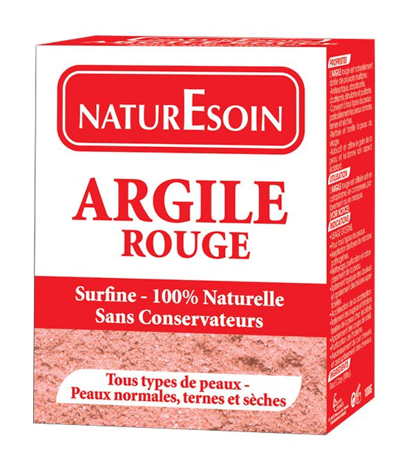 Naturesoin Argile Rouge Masque Naturel 100g