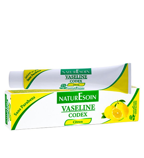 Naturesoin Vaseline Codex Citron Soin Réparateur 45g