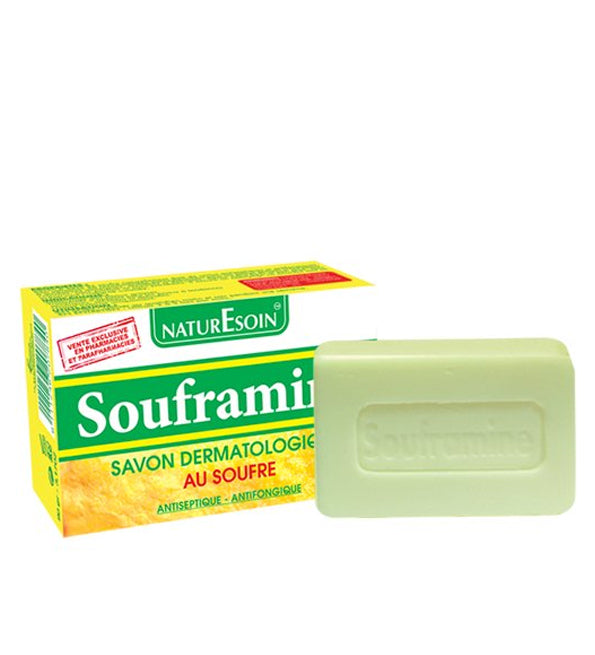 Naturesoin Souframine Savon Soufre Purifiant 100g