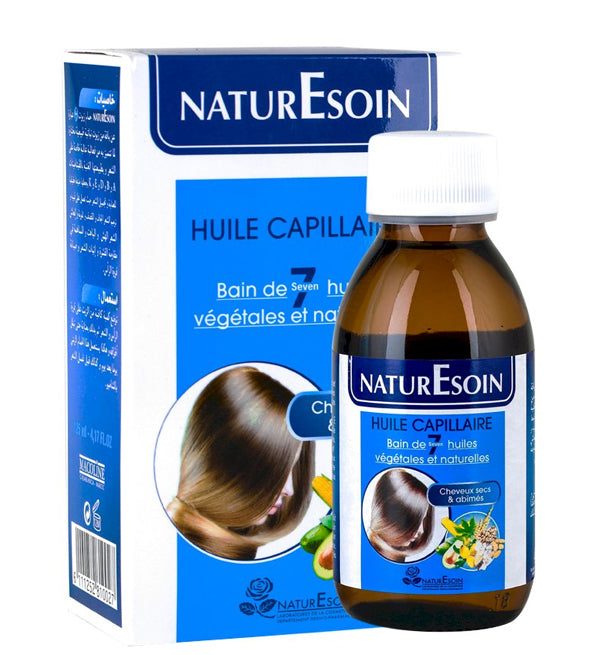 Naturesoin Huile Capillaire 7 Bain d'Huiles Végétales 125ml