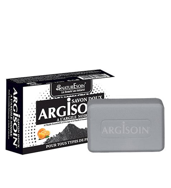 Naturesoin Argisoin Savon à l'Argile Noire 125g