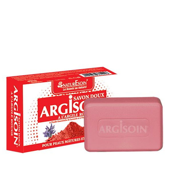 Naturesoin Argisoin Savon Argile Rouge 125g