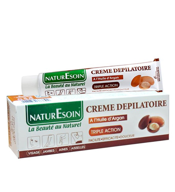 Naturesoin Crème Dépilatoire Huile d'Argan 50ml