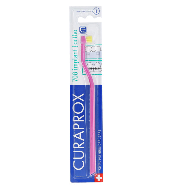 Curaprox CS 708 Implant Ortho Brosse Interdentaire Nettoyage Précis