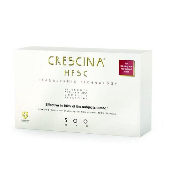 Crescina HFSC Transdermic Complete 200 للنساء 10+10 أمبولات