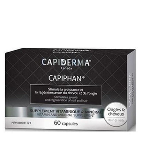 Capiderma Capiphan Cheveux Ongles Peau 60 Capsules