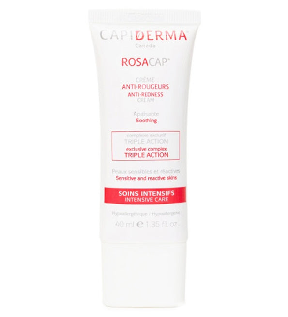 Capiderma Rosacap Crème Anti-Rougeurs Peaux Sensibles 40ml