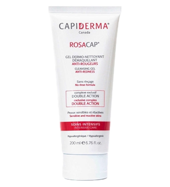 Capiderma Rosacap Gel Derme-Nettoyant Démaquillant 250ml