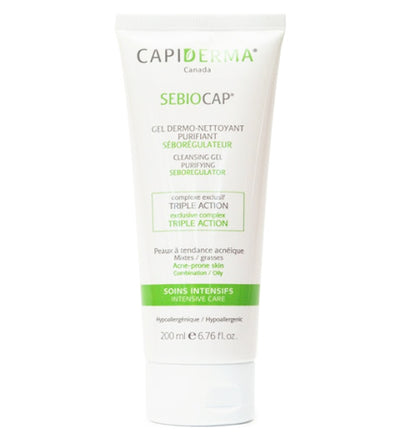 Capiderma Sebiocap Gel Dermo-Nettoyant Purifiant 200ml