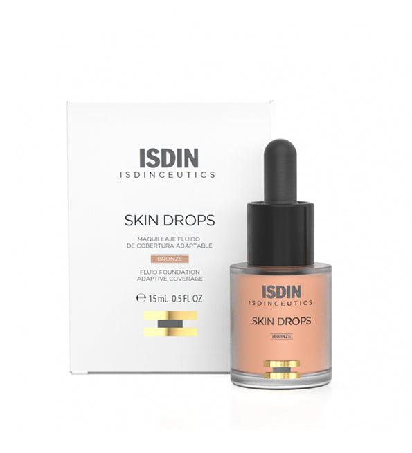 ISDIN قطرات البشرة كريم أساس سائل برونزي