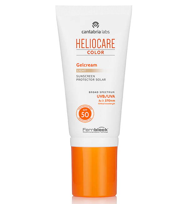 Heliocare جل كريم ملون بعامل حماية 50 (درجة فاتحة)