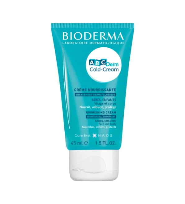 كريم ABCDerm Cold Cream للوجه للأطفال والرضع 45 مل
