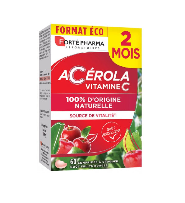 Forte Pharma Acerola فيتامين سي 60 قرص