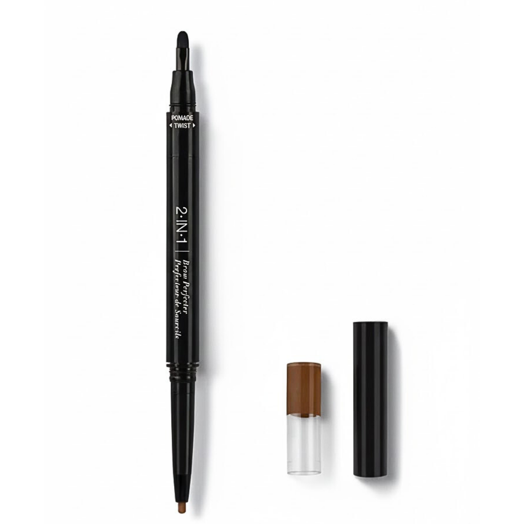 ABSOLUTE NEW YORK 2in1 Brow Perfecter Chocolat قلم حواجب