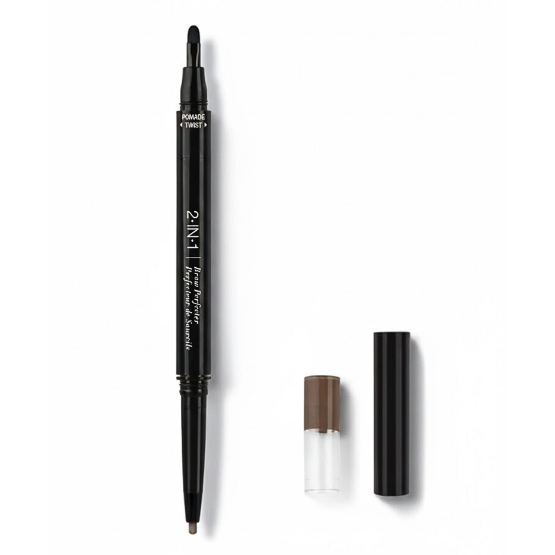 ABSOLUTE NEW YORK 2in1 Brown Perfecter Honey قلم حواجب 2 في 1
